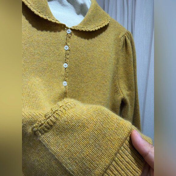 Doen Pippa Cardigan Wheat Melange - Picture 12 of 13